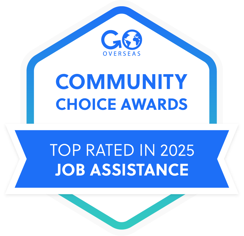 Go Overseas Community Choice Awards 2025 — Top Rated Job Assistance